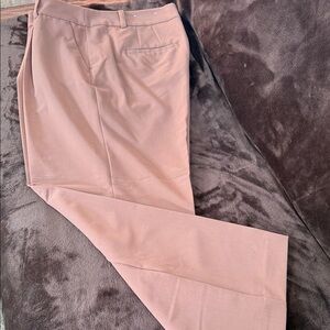 LOFT Women's Pink Wide Leg Pants